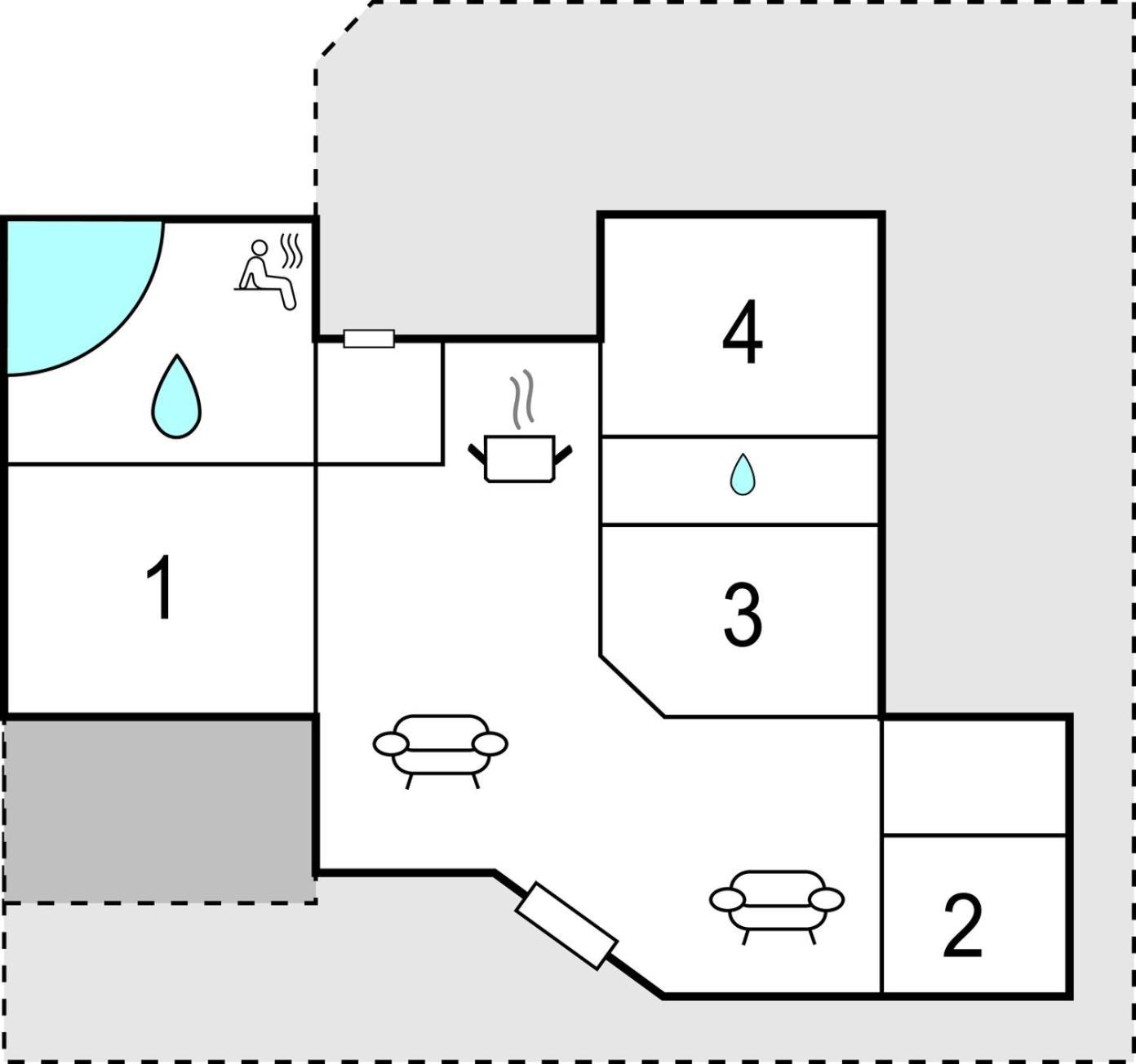 4 Bedroom Pet Friendly Home In Fjerritslev Eksteriør billede